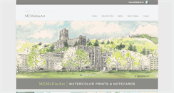 Desktop Screenshot of memullinart.com